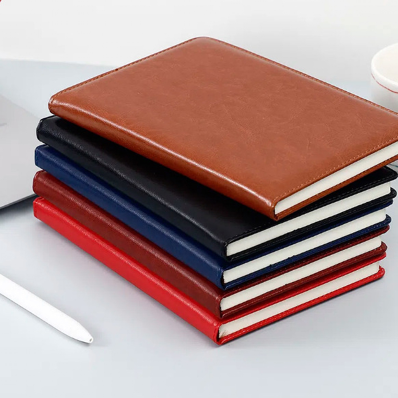 Colorful Jellyfish PU Leather  - огляд і ціна Leather Work Diary Covers
